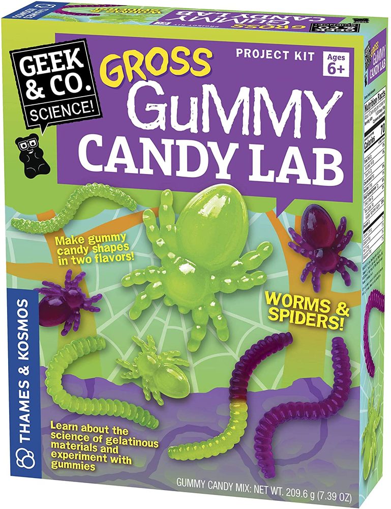 Gross Gummy Candy Lab: Worms and Spiders