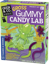 Gross Gummy Candy Lab: Worms and Spiders