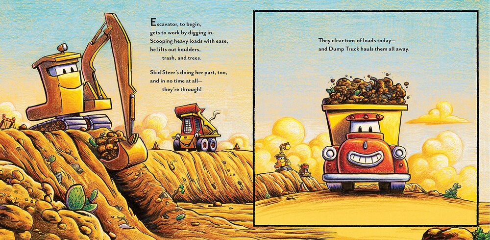 Construction Site: Road Crew Coming Through