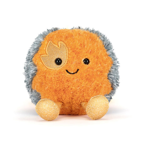 Amuseables Space Comet plush toy with a happy expression on a white background