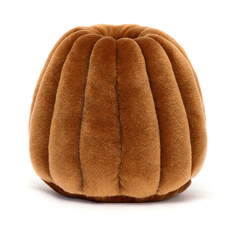 Brown plush Amuseables Carole Canelé on a white background