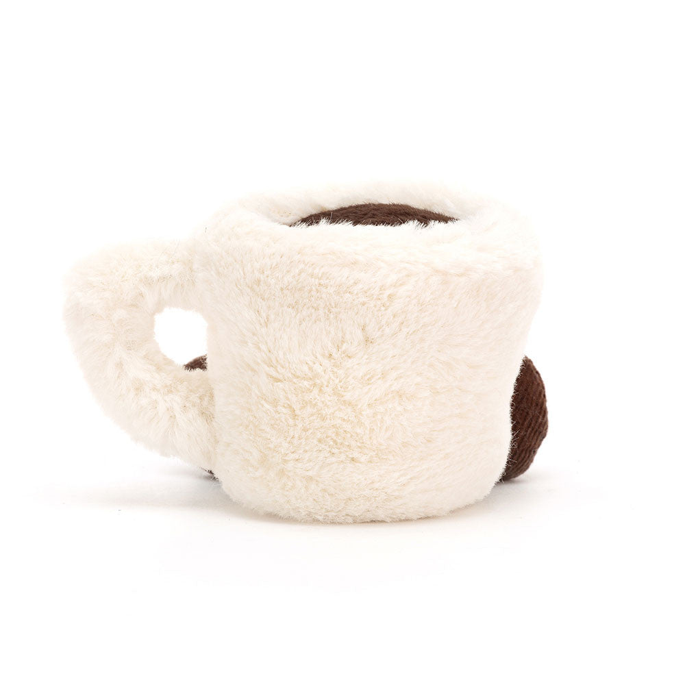 Rear view of an Amuseables Espresso Cup on a white background