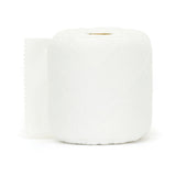 Soft and textured white fabric roll resembling a realistic toilet paper roll, part of the "Toilet Roll Amuseables" collection for playful decor or toys.