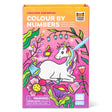 Color By Numbers - Unicorn Dreaming kit packaging with a unicorn design on a white background