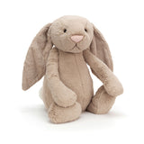 Soft and cuddly Bashful Beige Bunny Really Big plush toy with long floppy ears, perfect as a comforting stuffed animal for toddlers and kids.