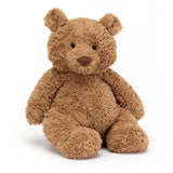 Brown Bartholomew Bear Large on a white background