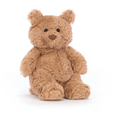 Brown Bartholomew Bear Tiny on a white background