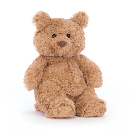 Brown Bartholomew Bear Tiny on a white background