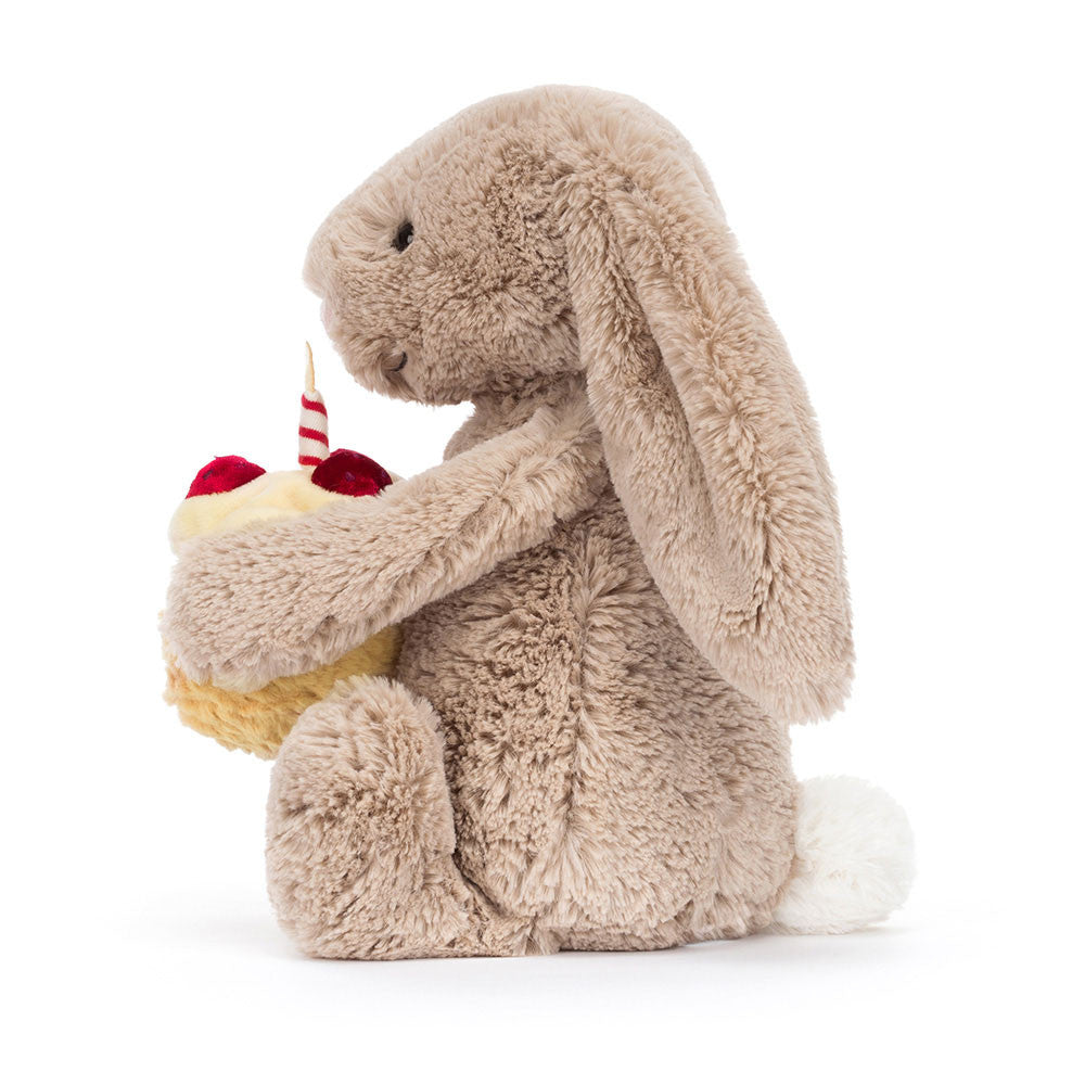 Bashful Beige Bunny 'Birthday' – Grandrabbit's Toy Shoppe
