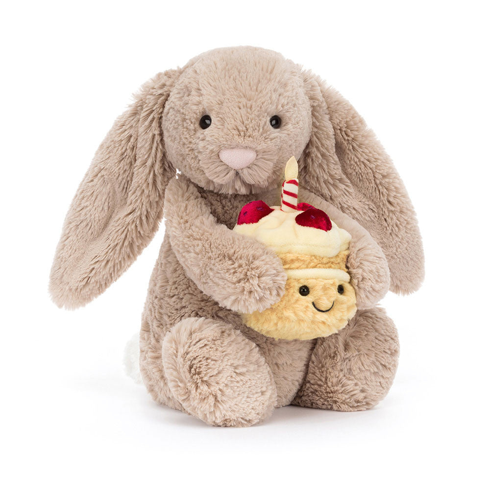 Bashful Beige Bunny 'Birthday' – Grandrabbit's Toy Shoppe