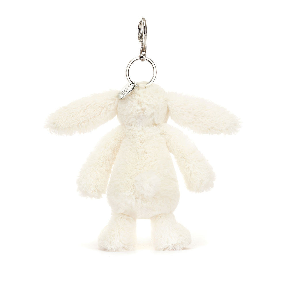 新品　Blossom Cream Bunny Berry Bag Charm Blossom Cream Bunny 'Berry' Bag Charm – Grandrabbit's Toy Shoppe