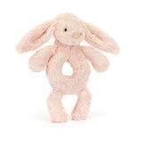 Bashful BlushBunny Ring Rattle