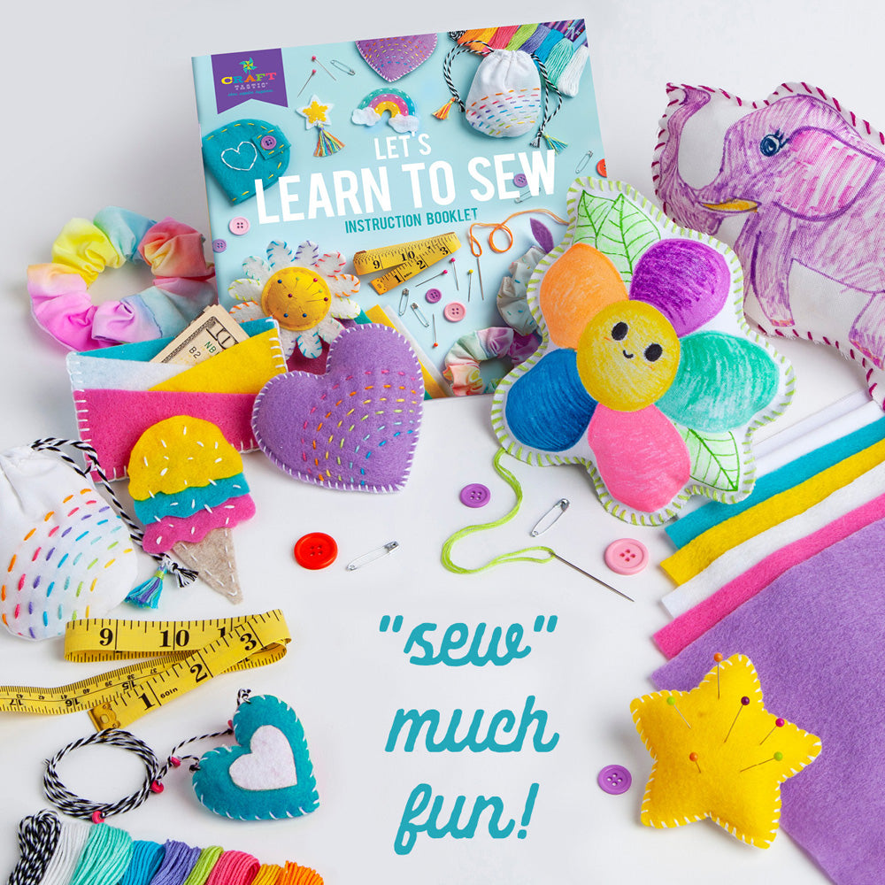 CRAFT-TASTIC® LETS LEARN TO SEW