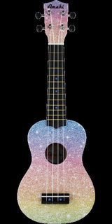 Rainbow Glitter Ukulele