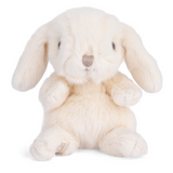 Plush Kanini - White bunny on a white background