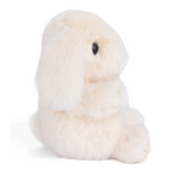 Plush Kanini - White bunny on a white background