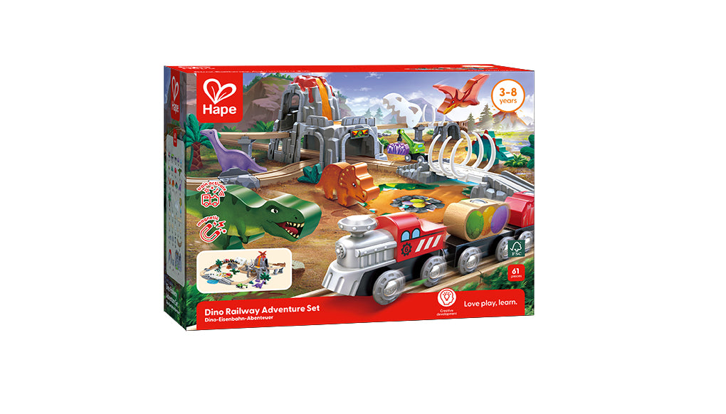Dinosaur Railway Adventure Set