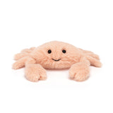 Plush Fluffy Crab on a white background