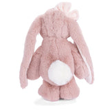 Plush Friendly Kanina - Antique Pink bunny toy in pink on a white background