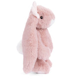 Plush Friendly Kanina - Antique Pink bunny with pink color on a white background