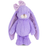Plush Friendly Kanina - Lavender bunny on a white background