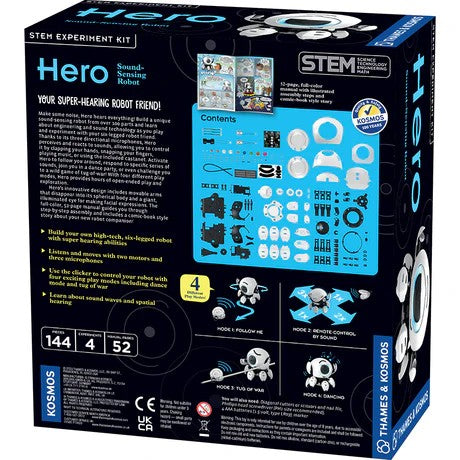 Hero: Sound Sensing Robot