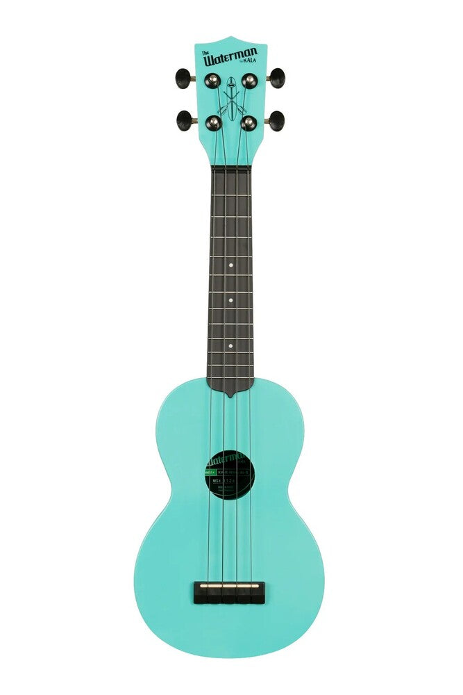 Glow Aqua Matte Soprano Waterman Ukulele