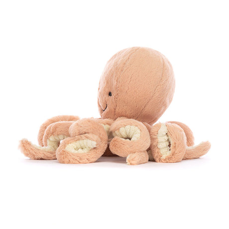 Odell Octopus Little toy on a white background
