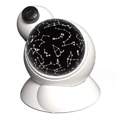 Planetarium Projector with star constellations on a white background