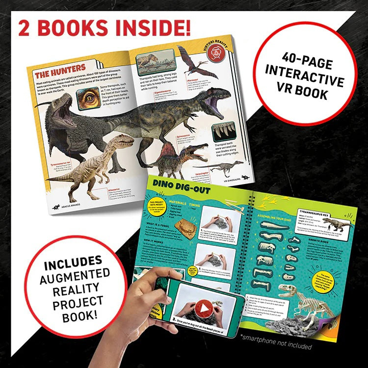 Professor Maxwell's Virtual Reality Dinosaur Activity Kit