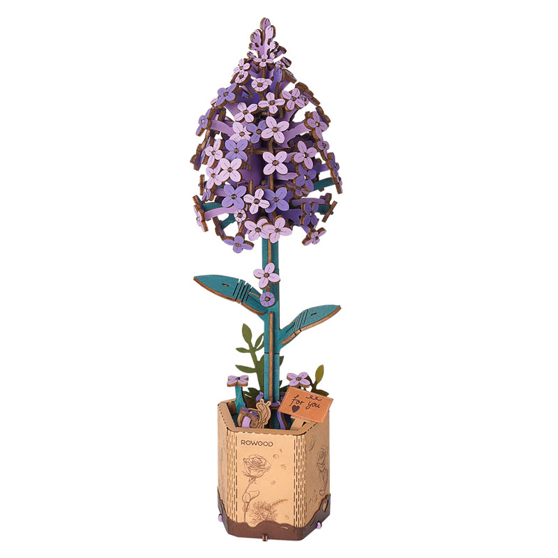 DIY Wooden Lilac
