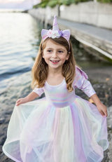Alicorn Dress With Wings & Headband