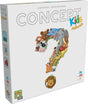 Board game box titled 'Concept Kids Animals' with colorful animal illustrations on a white background.