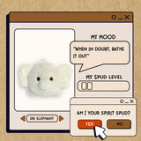 Cartoon elephant plush toy