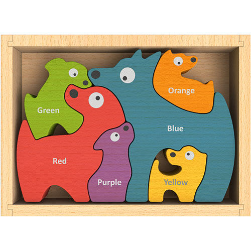 Dog Family Puzzle