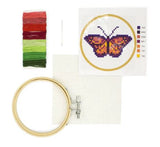 Butterfly Mini Cross Stitch Embroidery Kit