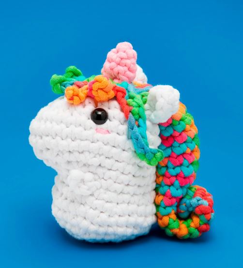 Rainbow Unicorn Crochet Kit