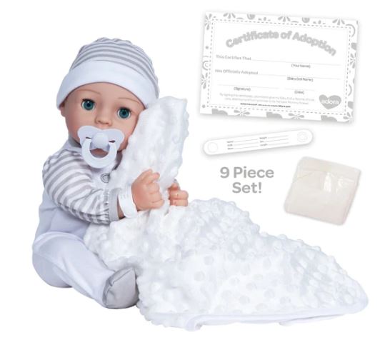 Beloved Gender Neutral 16 Inch Adoption Baby