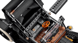 Close-up of a LEGO  Ford Model T with detailed components.