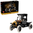 LEGO Model T Ford car set with packaging on a transparent background