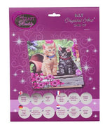 Cat Friends Crystal Art Card Kit