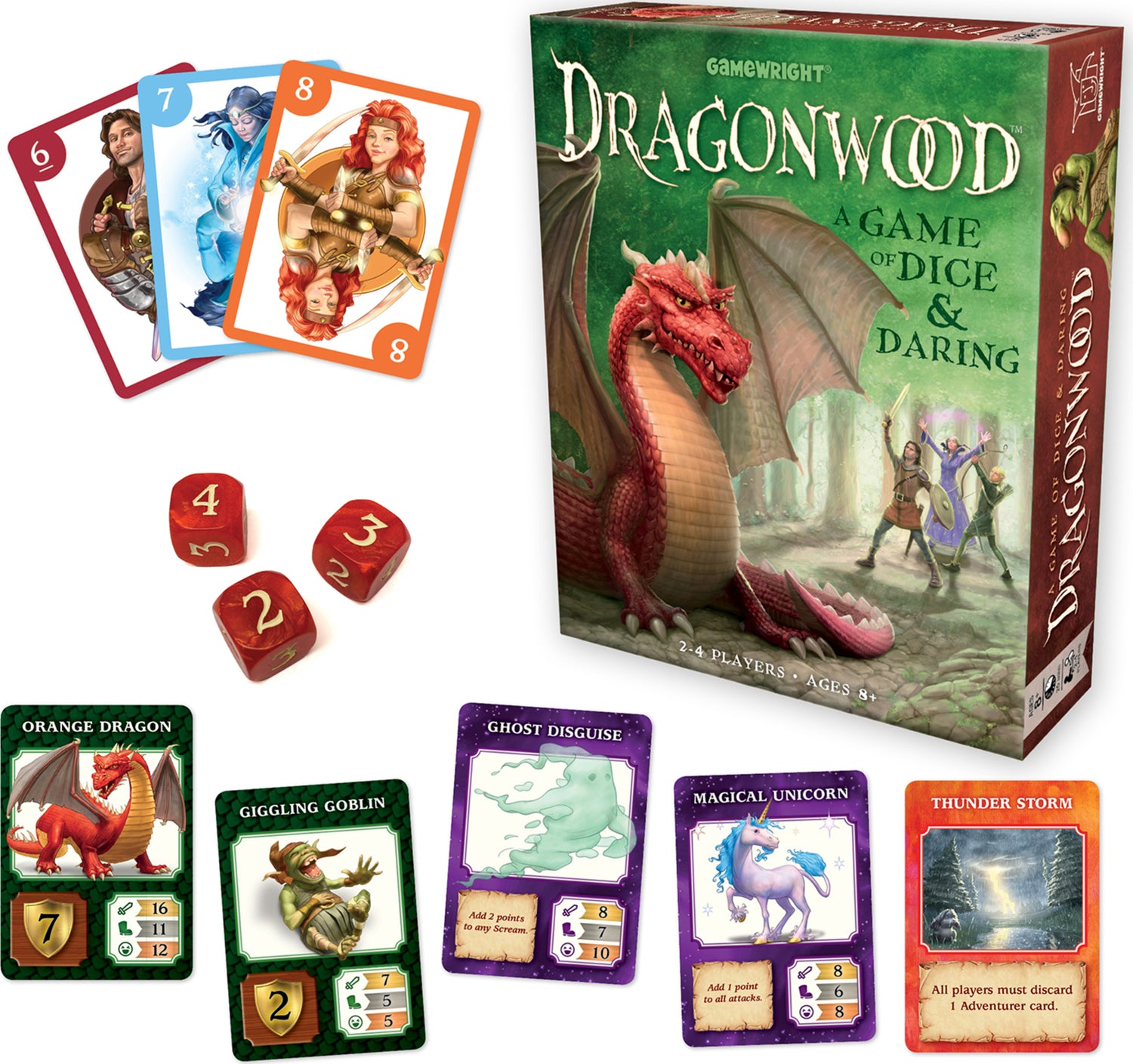 Dragonwood: A Game of Dice & Daring – Grandrabbit's Toy Shoppe