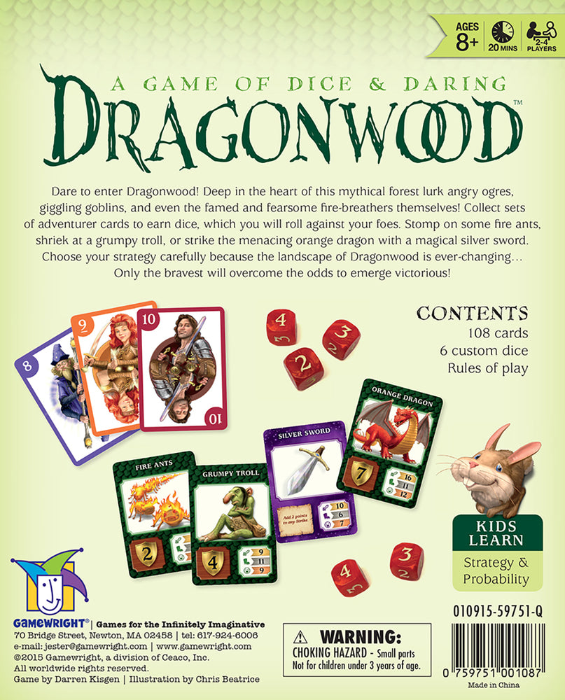 Dragonwood: A Game of Dice & Daring
