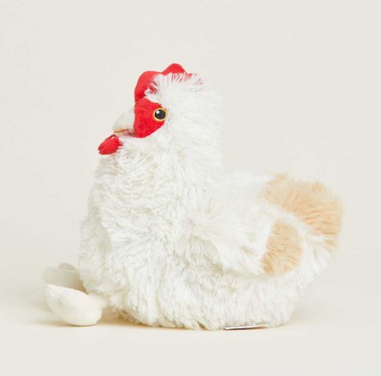 Junior Chicken Warmies Plush
