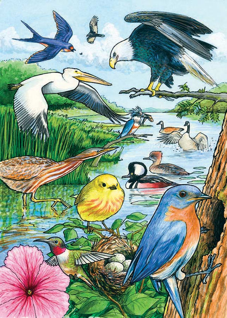 North American Birds (Tray Puzzle)