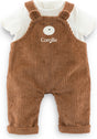 12" Bear Overalls & T-Shirt - Little Explorer