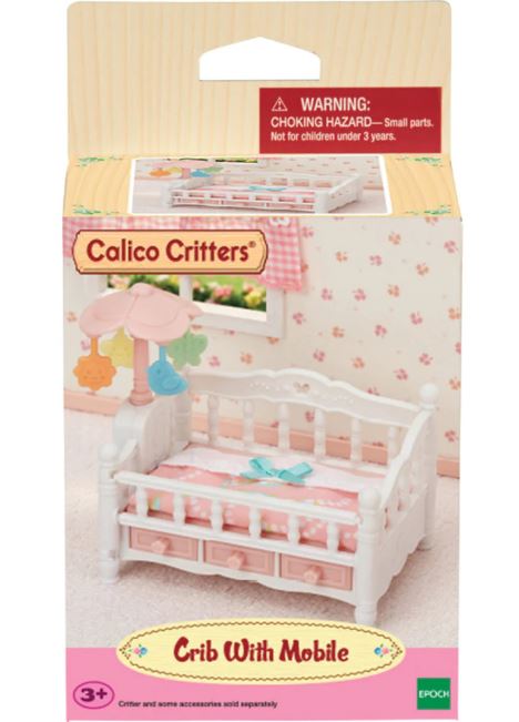 Crib with Mobile