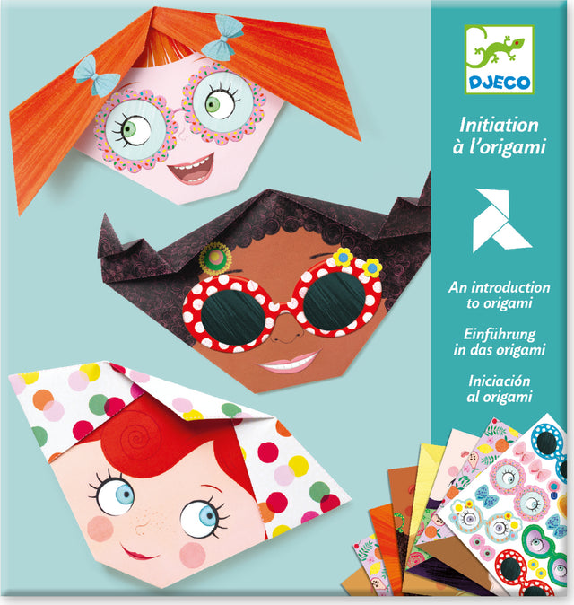 Pretty Faces Origami Paper Craft Kit