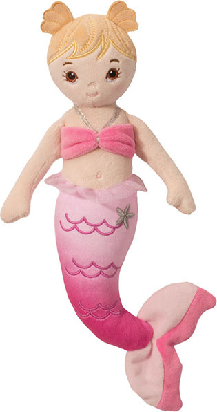 Oona Pink Mermaid doll with blonde hair on a white background