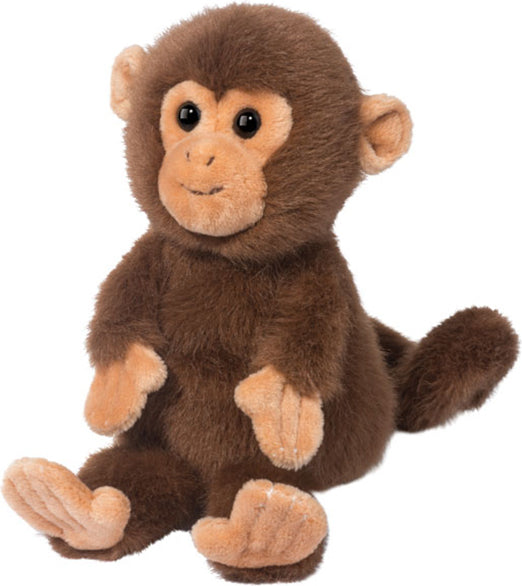 Plush Skip Monkey toy on a white background